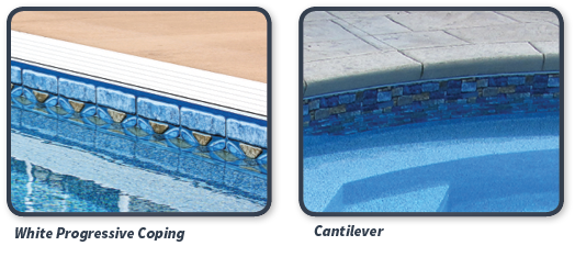 Cantilever Pool Coping for Pool Remodeling