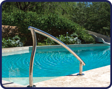 Swimming Pool Handrails for Pool Rennovations