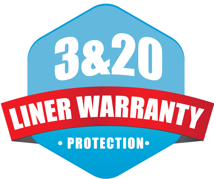 Royal Pools 3 and 20 Warranty Royal Pools 3 Years Full then 20 years limited warranty